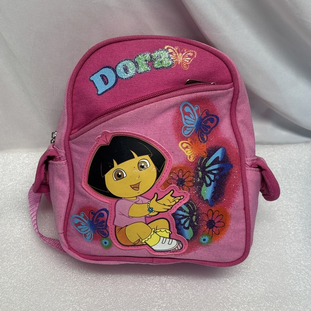 Vtg Y2K‎ Dora the Explorer Mini Backpack RARE HTF 2008